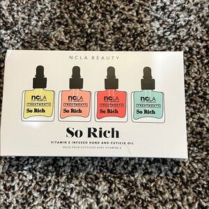 Anthropologie NCLA so rich, vitamin E infused hand and cuticle oil
